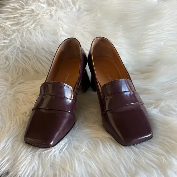 Maison Martin Margiela Women's Burgundy Heels - Picture 6 of 8